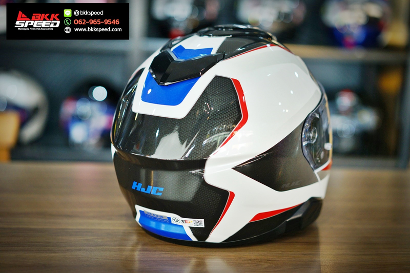 รูปสินค้าหมวกกันน็อคเต็มใบ แบรนด์ HJC รุ่น HJC i91 ลาย/สี i91 Felio mc21 สำหรับขี่มอเตอร์ไซค์ รายละเอียดสินค้า จาก BKKSPEED