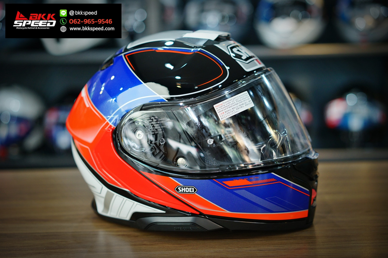 รูปสินค้าหมวกกันน็อคเต็มใบ แบรนด์ SHOEI รุ่น Shoei Neotec3 ลาย/สี NEOTEC3 Sharpen TC10 สำหรับขี่มอเตอร์ไซค์ รายละเอียดสินค้า จาก BKKSPEED