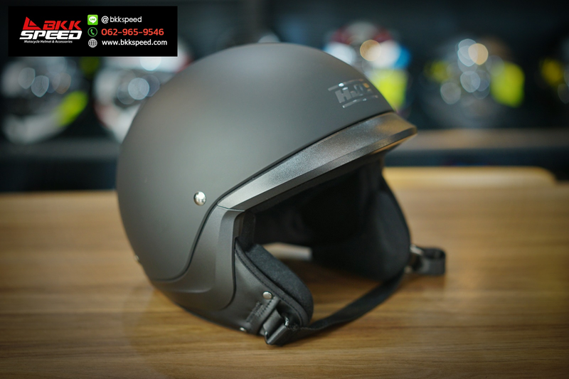 รูปสินค้าหมวกกันน็อคเต็มใบ แบรนด์ HJC รุ่น C20 ลาย/สี Semi Flat Black สำหรับขี่มอเตอร์ไซค์ มุมด้านข้าง จาก BKKSPEED