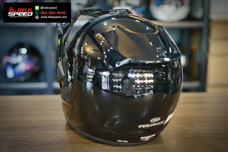 รูปสินค้าหมวกกันน็อคเต็มใบ แบรนด์ ARAI รุ่น Arai Tour X5 ลาย/สี Tour X5 Glossy Black สำหรับขี่มอเตอร์ไซค์ มุมด้านข้าง จาก BKKSPEED