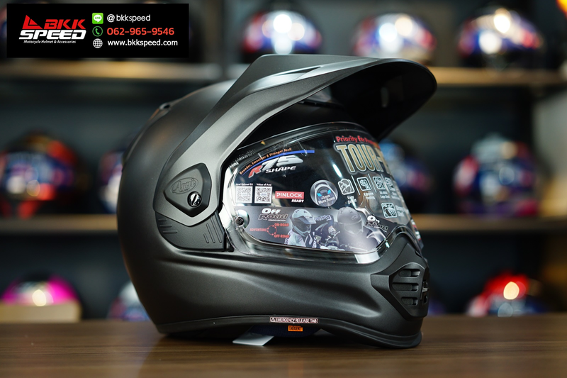 รูปสินค้าหมวกกันน็อคเต็มใบ แบรนด์ ARAI รุ่น Arai Tour X5 ลาย/สี Tour X5 Frost Black สำหรับขี่มอเตอร์ไซค์ มุมหลักด้านหน้า จาก BKKSPEED