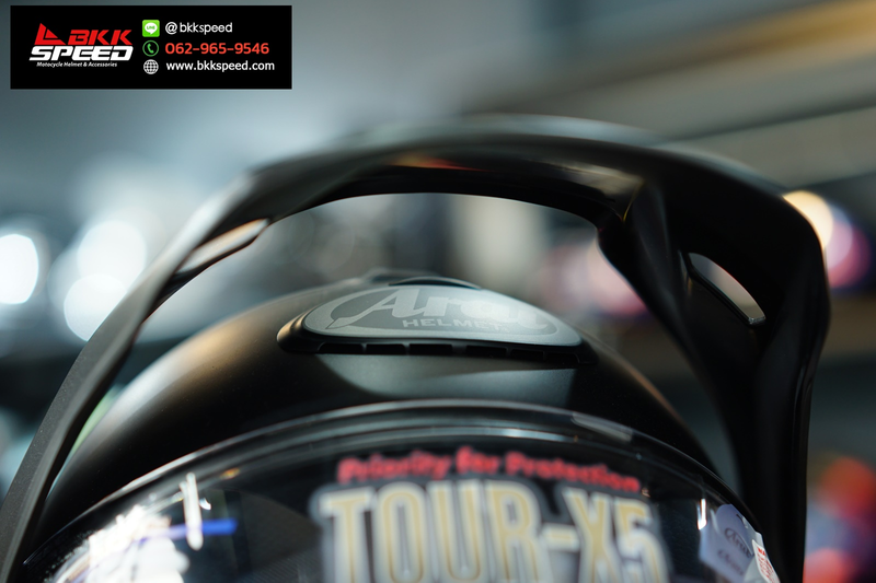 รูปสินค้าหมวกกันน็อคเต็มใบ แบรนด์ ARAI รุ่น Arai Tour X5 ลาย/สี Tour X5 Frost Black สำหรับขี่มอเตอร์ไซค์ รายละเอียดสินค้า จาก BKKSPEED
