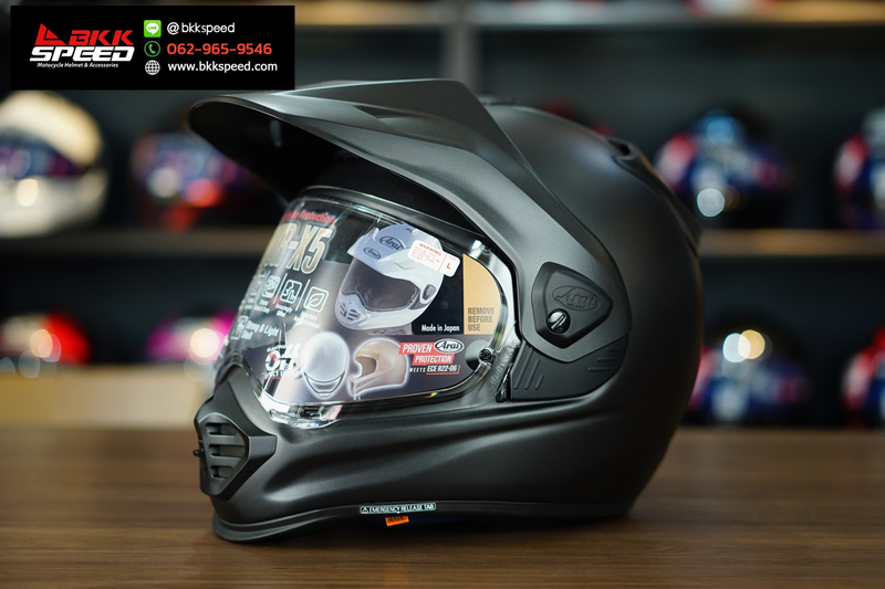 รูปสินค้าหมวกกันน็อคเต็มใบ แบรนด์ ARAI รุ่น Arai Tour X5 ลาย/สี Tour X5 Frost Black สำหรับขี่มอเตอร์ไซค์ รูปเพิ่มเติม 5 จาก BKKSPEED