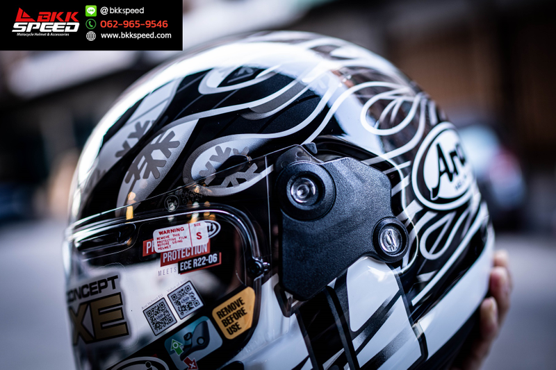รูปสินค้าหมวกกันน็อคเต็มใบ แบรนด์ ARAI รุ่น Arai Concept XE ลาย/สี Concept XE Haga Dark สำหรับขี่มอเตอร์ไซค์ รายละเอียดสินค้า จาก BKKSPEED