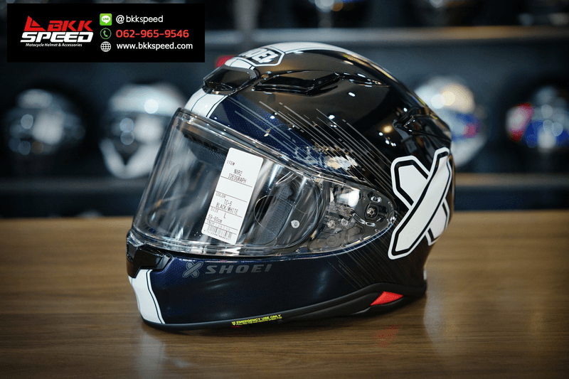 รูปสินค้าหมวกกันน็อคเต็มใบ แบรนด์ SHOEI รุ่น SHOEI NXR2 ลาย/สี NXR2 Ideograph TC5 สำหรับขี่มอเตอร์ไซค์ มุมหลักด้านหน้า จาก BKKSPEED