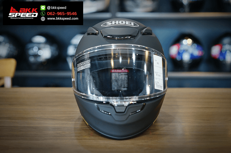 รูปสินค้าหมวกกันน็อคเต็มใบ แบรนด์ SHOEI รุ่น SHOEI NXR2 ลาย/สี NXR2 Solid Matt Black สำหรับขี่มอเตอร์ไซค์ รายละเอียดสินค้า จาก BKKSPEED