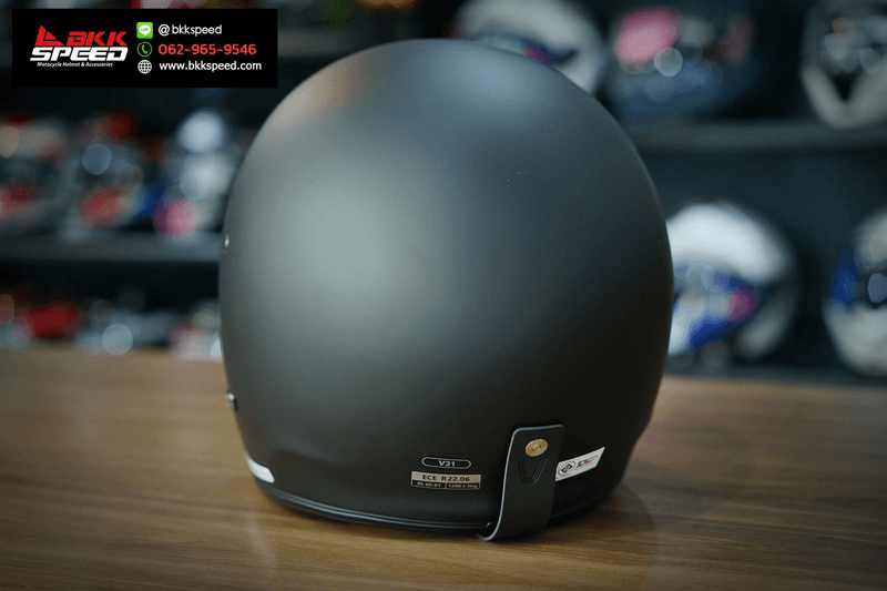 รูปสินค้าหมวกกันน็อคเต็มใบ แบรนด์ HJC รุ่น HJC V31 ลาย/สี V31 Semi Flat Black สำหรับขี่มอเตอร์ไซค์ รายละเอียดสินค้า จาก BKKSPEED