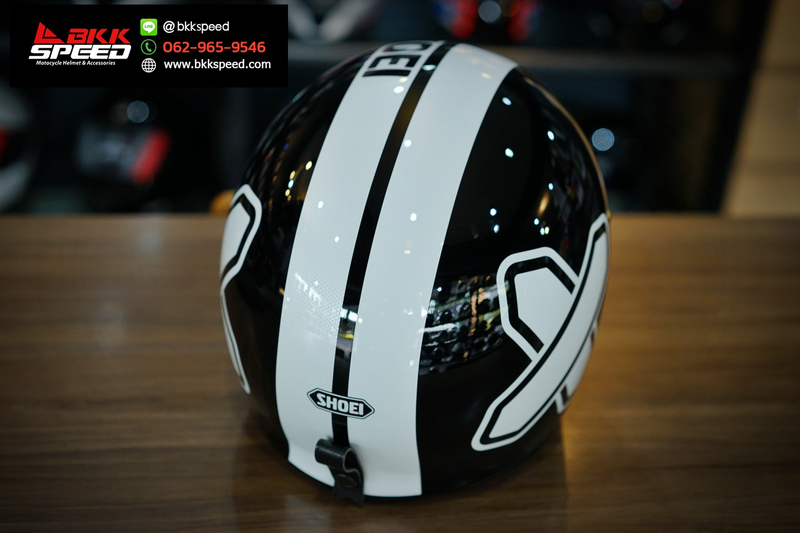 รูปสินค้าหมวกกันน็อคเต็มใบ แบรนด์ SHOEI รุ่น Shoei JO ลาย/สี JO Cross logo 2 TC5 สำหรับขี่มอเตอร์ไซค์ รายละเอียดสินค้า จาก BKKSPEED