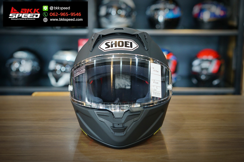 รูปสินค้าหมวกกันน็อคเต็มใบ แบรนด์ SHOEI รุ่น Shoei X15 ลาย/สี X15 Matt Black สำหรับขี่มอเตอร์ไซค์ มุมด้านข้าง จาก BKKSPEED