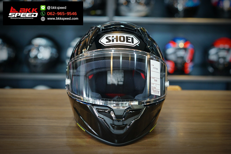 รูปสินค้าหมวกกันน็อคเต็มใบ แบรนด์ SHOEI รุ่น Shoei X15 ลาย/สี X15 Black สำหรับขี่มอเตอร์ไซค์ รูปเพิ่มเติม 5 จาก BKKSPEED