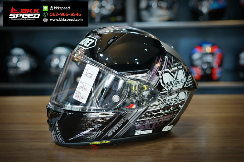 รูปสินค้าหมวกกันน็อคเต็มใบ แบรนด์ SHOEI รุ่น Shoei X15 ลาย/สี X15 Cross logo TC5 สำหรับขี่มอเตอร์ไซค์ รายละเอียดสินค้า จาก BKKSPEED