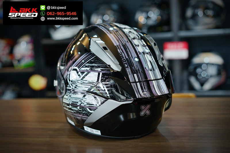 รูปสินค้าหมวกกันน็อคเต็มใบ แบรนด์ SHOEI รุ่น Shoei X15 ลาย/สี X15 Cross logo TC5 สำหรับขี่มอเตอร์ไซค์ รูปเพิ่มเติม 5 จาก BKKSPEED