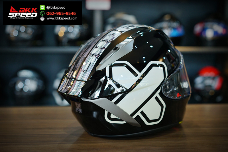 รูปสินค้าหมวกกันน็อคเต็มใบ แบรนด์ SHOEI รุ่น Shoei X15 ลาย/สี X15 Cross logo TC5 สำหรับขี่มอเตอร์ไซค์ รูปเพิ่มเติม 7 จาก BKKSPEED