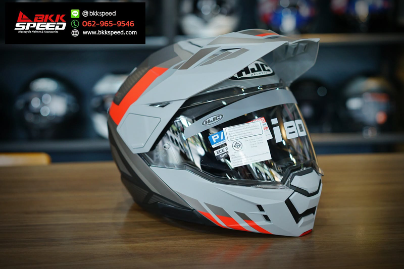 รูปสินค้าหมวกกันน็อคเต็มใบ แบรนด์ HJC รุ่น HJC i80 ลาย/สี i80 IMES mc1 สำหรับขี่มอเตอร์ไซค์ มุมหลักด้านหน้า จาก BKKSPEED
