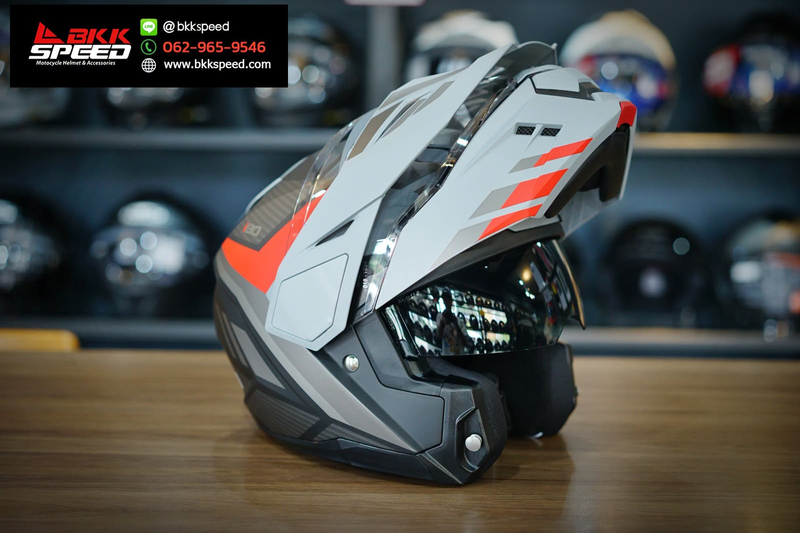 รูปสินค้าหมวกกันน็อคเต็มใบ แบรนด์ HJC รุ่น HJC i80 ลาย/สี i80 IMES mc1 สำหรับขี่มอเตอร์ไซค์ มุมด้านข้าง จาก BKKSPEED