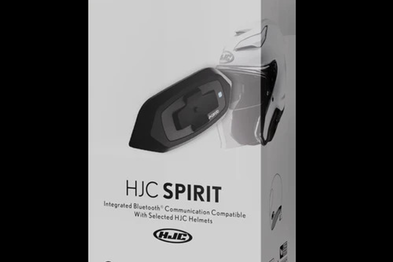 รูปสินค้า หูฟังบลูทูธ (Bluetooth) แบรนด์ หูฟังบลูทูธ Cardo HJC Spirit มุมด้านหลัง