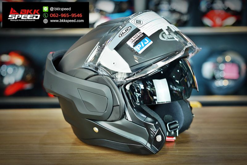 รูปสินค้าหมวกกันน็อคเต็มใบ แบรนด์ HJC รุ่น F100 ลาย/สี Fiberglass สำหรับขี่มอเตอร์ไซค์ มุมหลักด้านหน้า จาก BKKSPEED