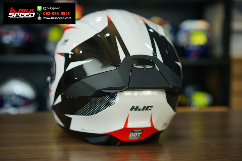 รูปสินค้าหมวกกันน็อคเต็มใบ แบรนด์ HJC รุ่น HJC i11 ลาย/สี i11 instant mc1 สำหรับขี่มอเตอร์ไซค์ รูปเพิ่มเติม 6 จาก BKKSPEED