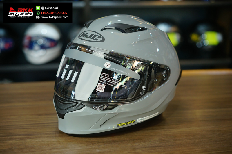 รูปสินค้าหมวกกันน็อคเต็มใบ แบรนด์ HJC รุ่น HJC i11 ลาย/สี i11 N Grey สำหรับขี่มอเตอร์ไซค์ มุมด้านข้าง จาก BKKSPEED