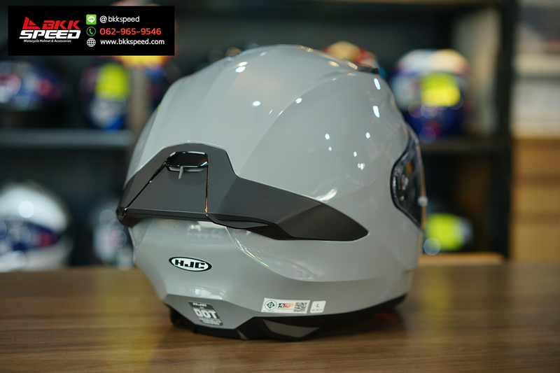 รูปสินค้าหมวกกันน็อคเต็มใบ แบรนด์ HJC รุ่น HJC i11 ลาย/สี i11 N Grey สำหรับขี่มอเตอร์ไซค์ รูปเพิ่มเติม 6 จาก BKKSPEED