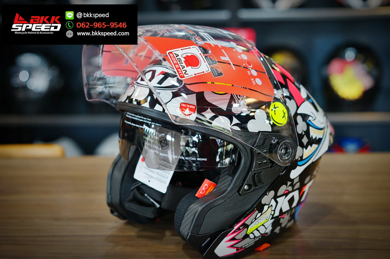 รูปสินค้าหมวกกันน็อคเต็มใบ แบรนด์ KYT รุ่น KYT TTR JET ลาย/สี TTR JET Riccardo Rossi 2022 สำหรับขี่มอเตอร์ไซค์ รูปเพิ่มเติม 5 จาก BKKSPEED