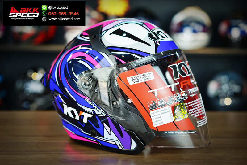 รูปสินค้าหมวกกันน็อคเต็มใบ แบรนด์ KYT รุ่น KYT TTR JET ลาย/สี TTR Jet Bastianini 2022 สำหรับขี่มอเตอร์ไซค์ รายละเอียดสินค้า จาก BKKSPEED