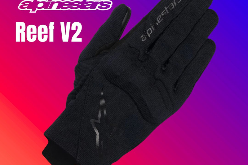 รูปสินค้า ถุงมือ แบรนด์ ถุงมือ Alpinestars ถุงมือ Alpinestars REEF V2 มุมด้านหลัง