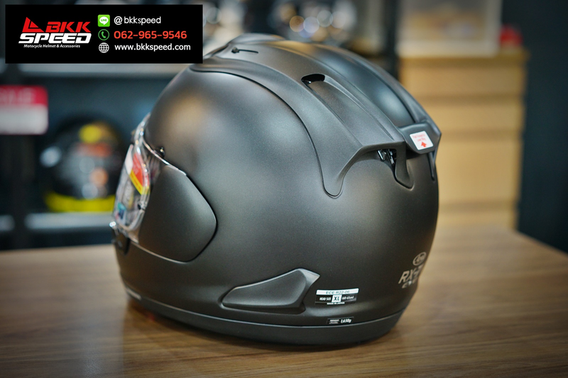 รูปสินค้าหมวกกันน็อคเต็มใบ แบรนด์ ARAI รุ่น ARAI RX-7V EVO ลาย/สี RX7V EVO Black Frost สำหรับขี่มอเตอร์ไซค์ รูปเพิ่มเติม 5 จาก BKKSPEED