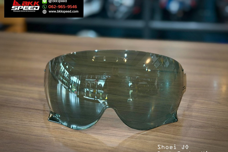 รูปสินค้า ชิว Visor ชิว Shoei JO Dark Smoke มุมด้านหลัง